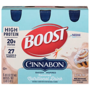 Boosta High Protein Cinnabona 6-8 Fl Oz Bottles - 6-8 FZ