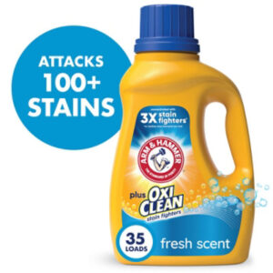 ARM & HAMMER Plus Oxiclean Fresh Scent 35 Loads Liquid Laundry Detergent - 45.5 Fl. Oz.