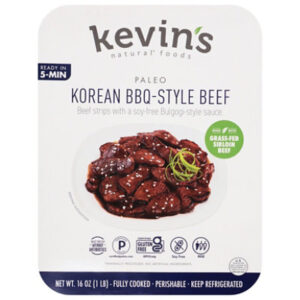 Kevins Korean Bbq Style Beef - 16 Oz