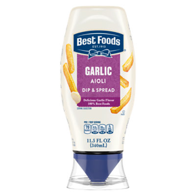 Best Foods Garlic Aioli Spread & Dressing - 11.5 Oz