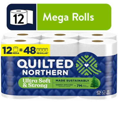 Qltd Northern Ultra Ss Bath Tissue 12mr - 12 RL