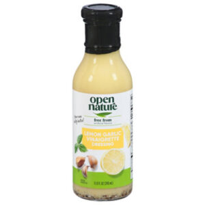 Open Nature Dressing Vinaigrette Lemon Garlc 11.8 Fz - 11.8 FZ