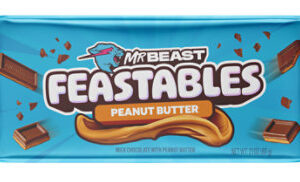 Feastables MrBeast Peanut Butter Milk Chocolate Bar - 2.1 OZ