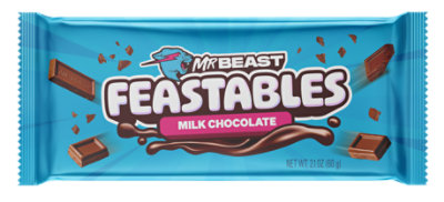 Feastables MrBeast Milk Chocolate Bar - 2.1 OZ