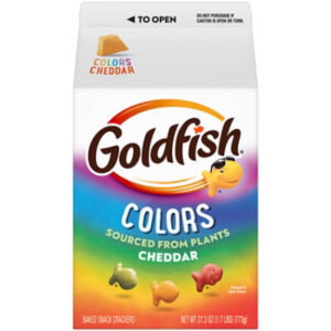 Goldfish Colors Cheddar Cheese Crackers - 27.3 Oz