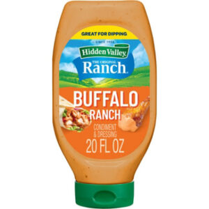Hidden Valley Original Ranch With Buffalo Salad Dressing & Topping, Gluten Free, Keto - 20 Fl. Oz.