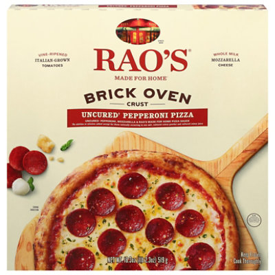Rao's Brick Oven Crust Uncured Pepperoni Pizza - 18.3 OZ