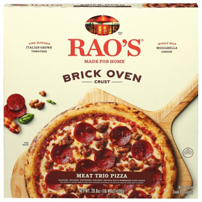 Rao's Brick Oven Crust Meat Trio Pizza, 20.8oz - 20.8 OZ
