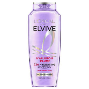 L'Oreal Paris Elvive Hyaluron Plump Hydrating Shampoo Paraben Free For Dry Hair - 12.6 Fl. Oz.