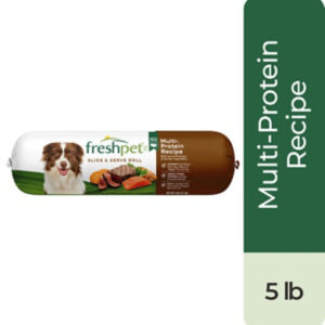 Freshpet Healthy & Natural Dog Food Fresh Multi Protein Roll - 5 Lb
