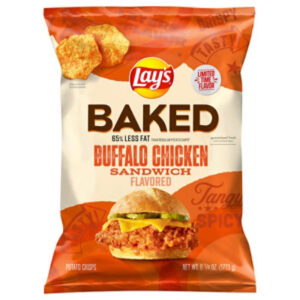 Lays Baked Buffalo Chicken Sandwich Potato Crips - 6.25 Oz