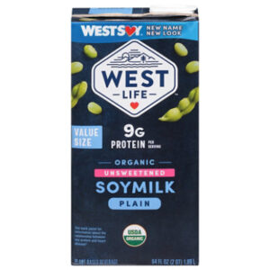 Westsoy Soymilk Unsweetened Original - 64 Fl. Oz.