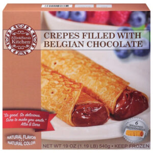 Allie N Saras Kitchen Crepes Belgian Chocolate - 19 OZ
