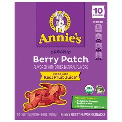 Annies Homegrown Fruit Snack Berry Patch - 7 OZ