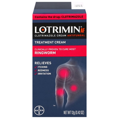Lotrimin Af Ringworm Cream 12g Restage - 1 CT