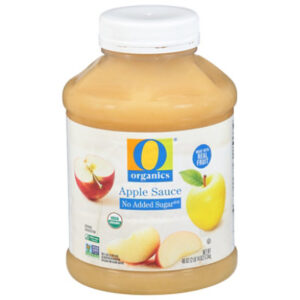 O Organics Apple Sauce No Added Sugar 46 Oz - 46 Oz