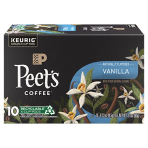 Peet's Coffee Vanilla Light Roast K-cup Coffee Pods 10ct Cup - 10 CT
