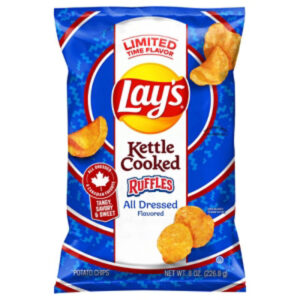 Lays Kettle Cooked All Dressed 8oz - 8 OZ