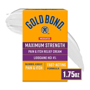 Gold Bond Medicated Max Strength Pain & Itch Cream 1.75 Oz Tube - 1.75 OZ