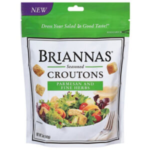 BRIANNAS Parmesan And Fine Herbs Croutons - 5 Oz