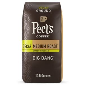 Peet's Coffee Big Bang Decaffeinated Medium Roast Ground Coffee - 10.5 Oz
