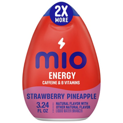 mio Energy Strawberry Pineapple Flavored with other natural flavor Liquid Water Enhancer - 3.24 Fl. Oz.