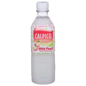 Calpico Beverage White Peach - 16.9 FZ