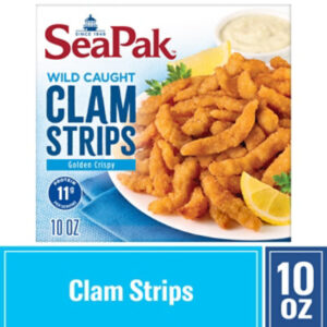 Seapak Clam Strips - 10 Oz