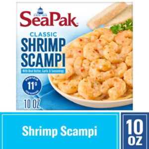 Seapak Shrimp Scampi With Garlic Sauce - 10 Oz