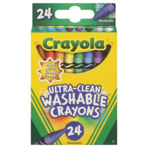 Crayola Ultra-clean Washable Crayons 24ct - 24 CT