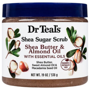 Dr Teals Shea Butter & Almond Oil Shea Sugar Scrub 19oz - 19 OZ