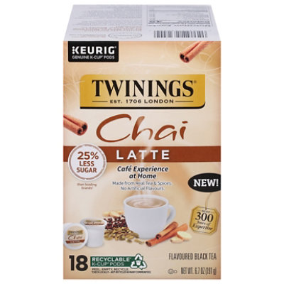 Twining Tea Kcup Chai Latte 18pc - 18 CT