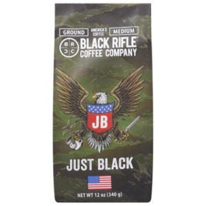 Black Rifle Ground Coffee Just Black Medium - 12 OZ