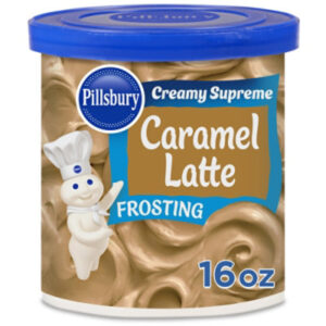 Pillsbury Creamy Supreme Caramel Latte Flavored Frosting Tub - 16 Oz