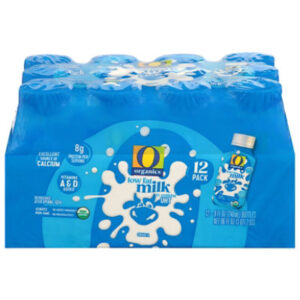 O Organics Milk Aseptic Low Fat - 12-8 Oz