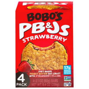 Bobos Oat Bars Breakfast Strawberry - 8.4 OZ