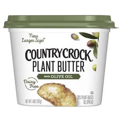 Country Crock Plant Butter Olive Oil - 14 OZ