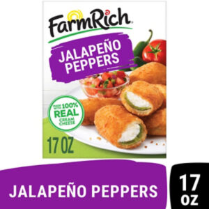 Farm Rich Breaded Jalapeno Peppers Filled With Cream Cheese - 17 OZ