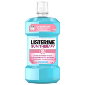 Listerine Gum Therapy Anti-gingivitis Mouthwash, Glacier Mint, 1 L - 1 LT