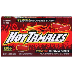Hot Tamales Fierce Cinnamon Box - 4.25 Oz
