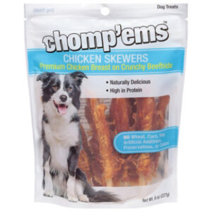 Chomp'ems Chicken Skewers - 8 Oz
