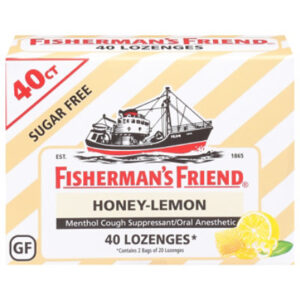 Fishermans Friend Sugar Free Honey Lemon - 40 Count
