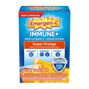 Emergen-c Immune Super Orange Powder Dietary Supplement - 10 Count