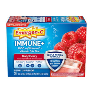 Emergen-C Immune Raspberry Powder - 30 Count