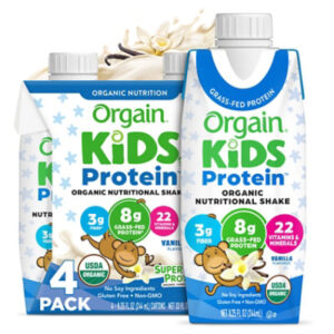 Orgain Kids Protein Organic Nutrition Shake-vanilla 4 Count - 8.25 Fl. Oz.