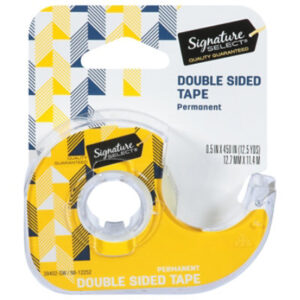 Signature SELECT 0.5 by 450 Inch Double Sided Tape - Each