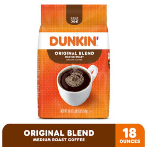 Dunkin' 18 Ounce Original Roast & Ground Coffee Bag - 18 Oz