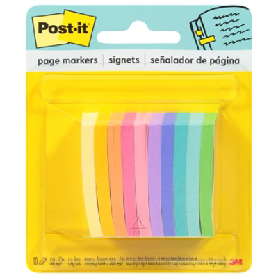 Post-it Page Marker 1/2 Inch X 1 3/4 Inch Pack - 500 Count