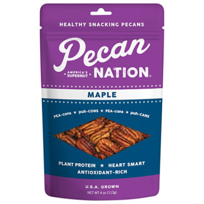 Pecans Maple - 4 Oz