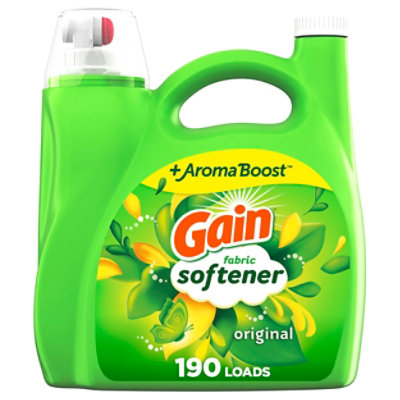 Gain Ultra Liquid Fabric Softener, Original - 140 Fl. Oz.